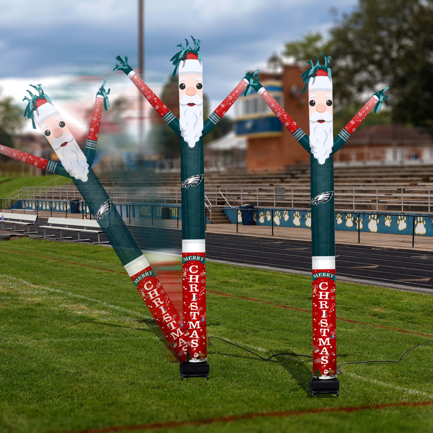 Philadelphia Eagles Inflatable Festive Christmas Sports Fan Sleeve