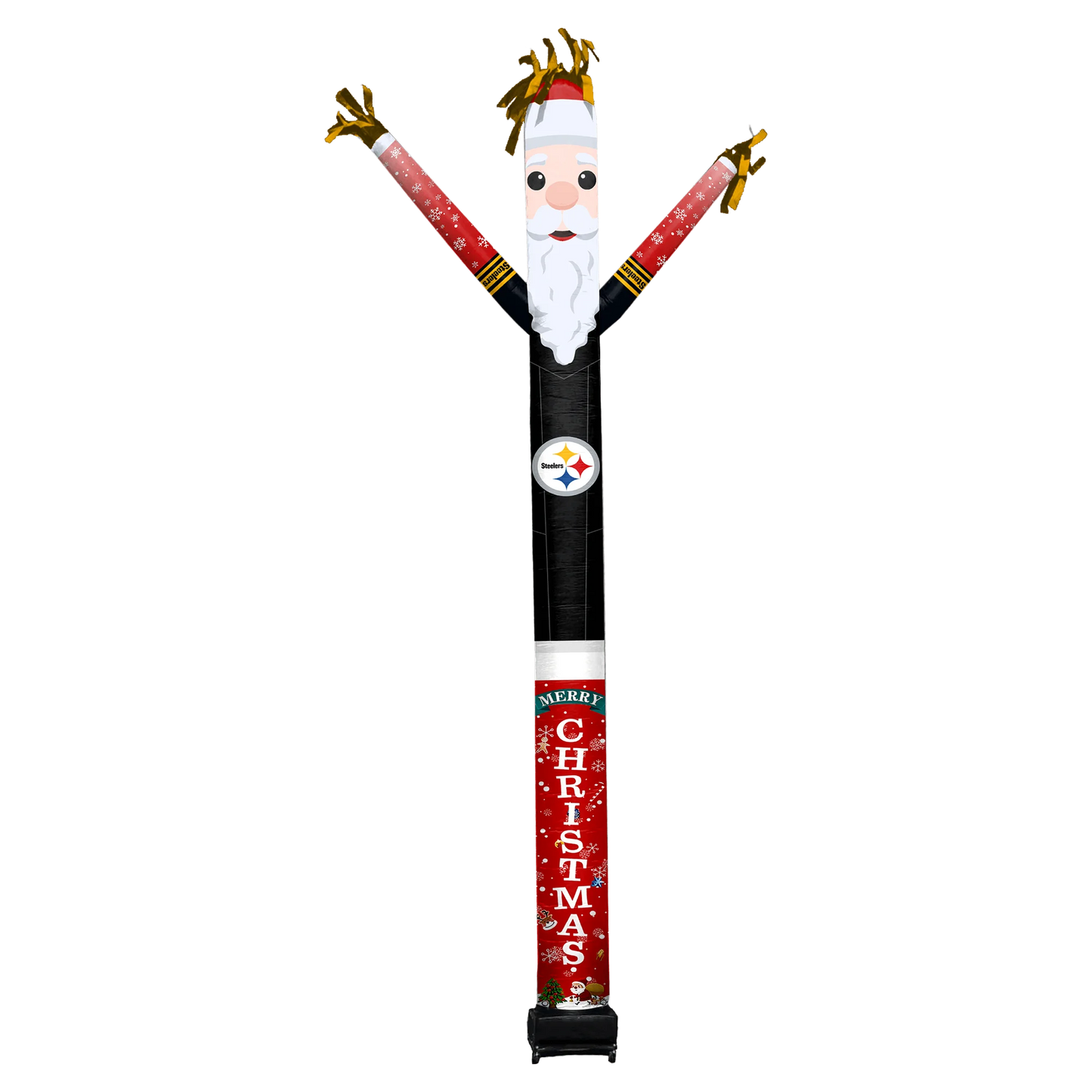 Pittsburgh Steelers Inflatable Festive Christmas Sports Fan Sleeve