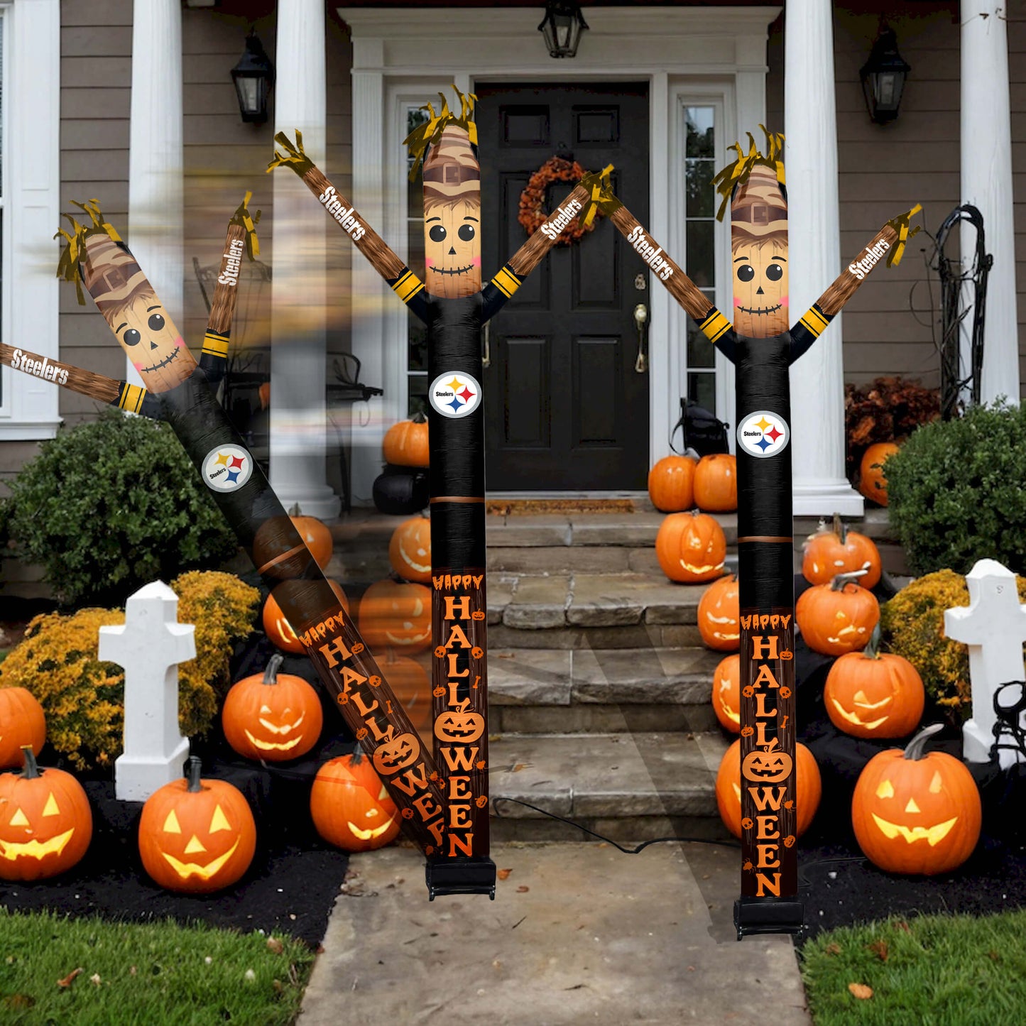 Pittsburgh Steelers Inflatable Festive Halloween Sports Fan Sleeve