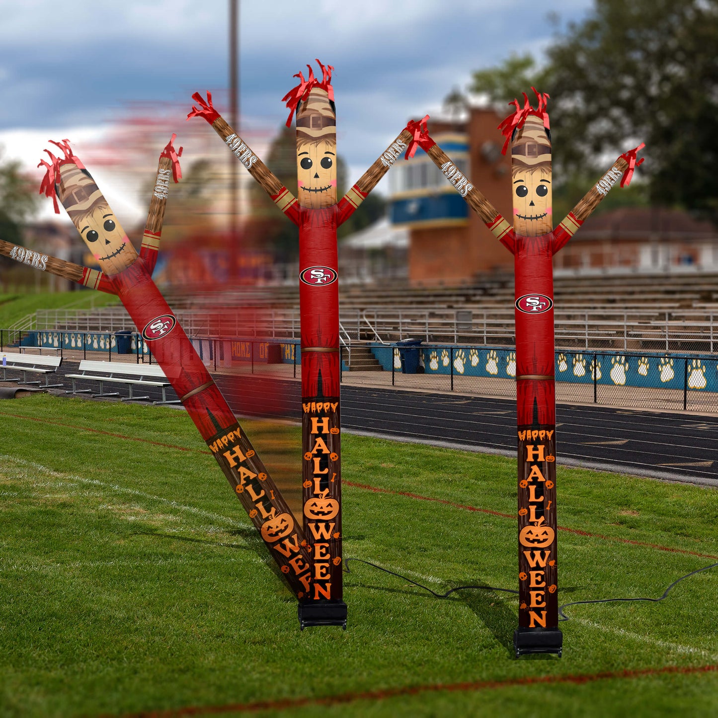 San Francisco 49ers Inflatable Festive Halloween Sports Fan Sleeve