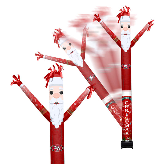 San Francisco 49ers Inflatable Festive Christmas Sports Fan Sleeve