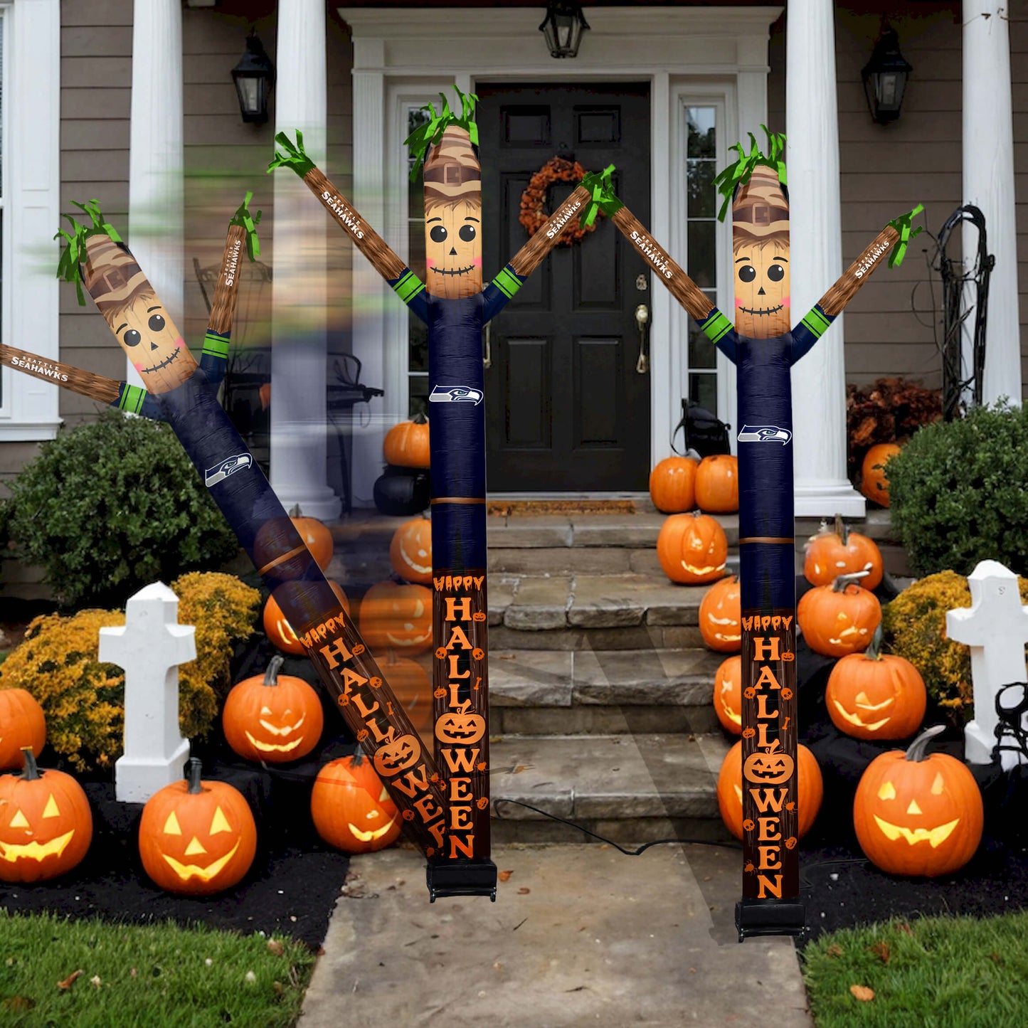 Seattle Seahawks Inflatable Festive Halloween Sports Fan Sleeve
