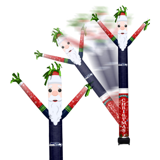 Seattle Seahawks Inflatable Festive Christmas Sports Fan Sleeve