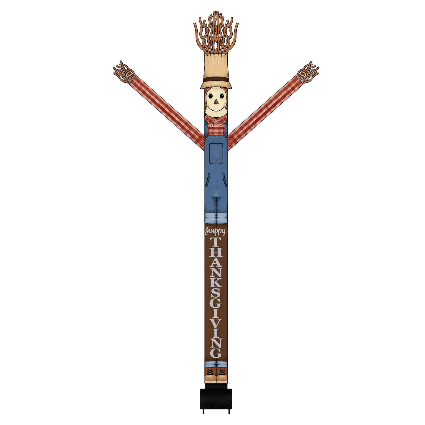 Thanksgiving Scarecrow Inflatable Festive Fanz Sleeve