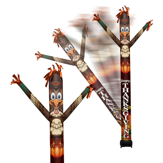 Thanksgiving Turkey Inflatable Festive Fanz Sleeve