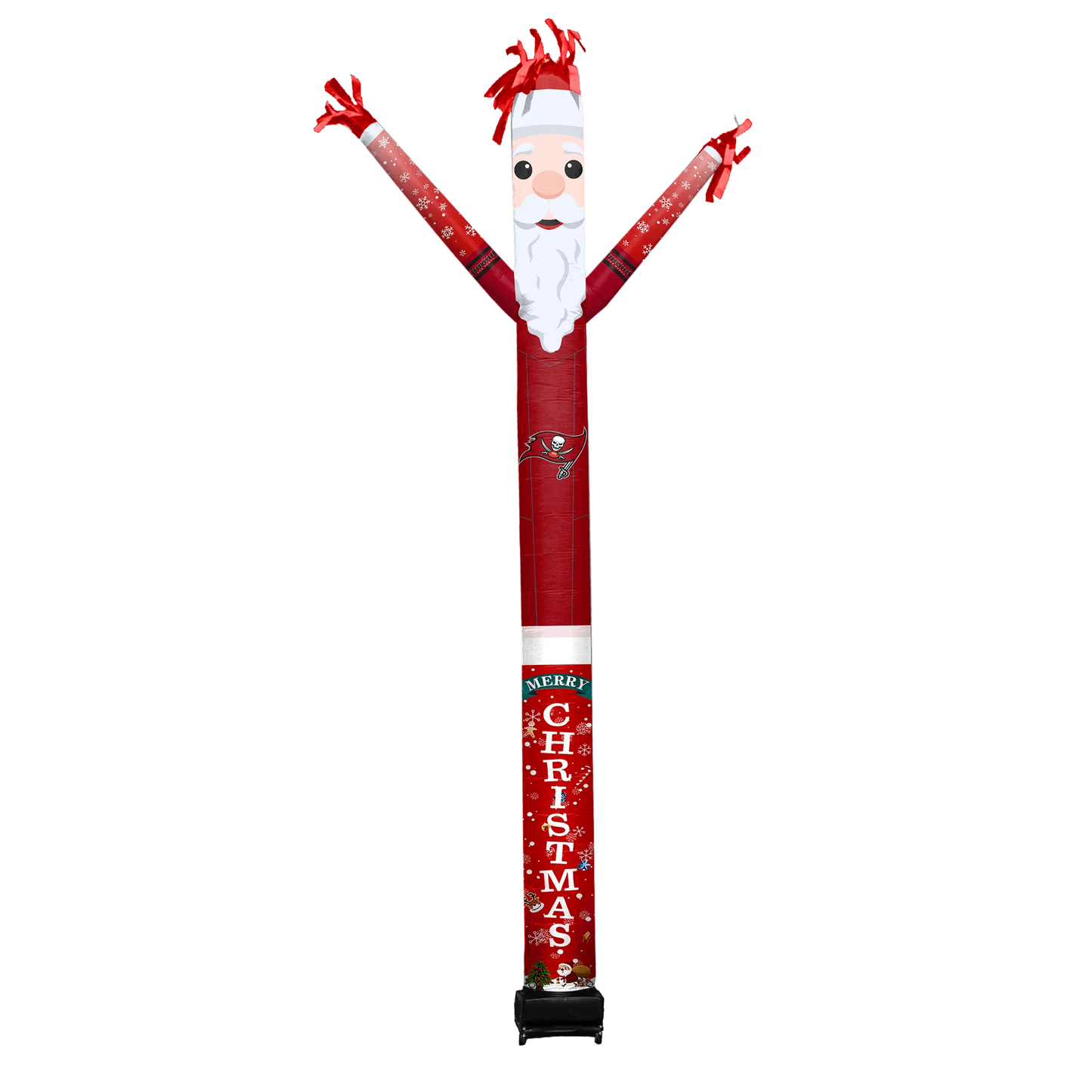 Tampa Bay Buccaneers Inflatable Festive Christmas Sports Fan Sleeve