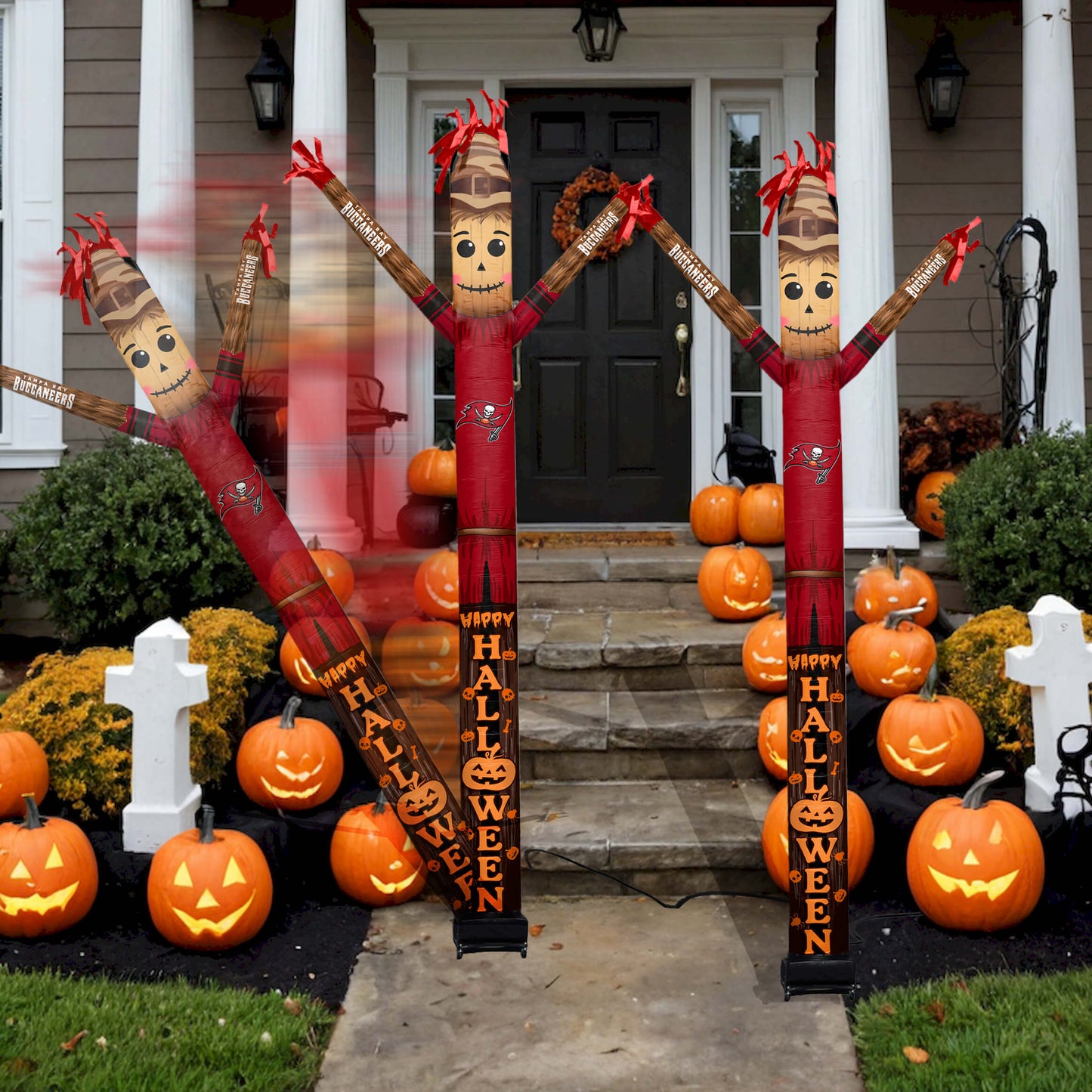 Tampa Bay Inflatable Festive Halloween Sports Fan Sleeve