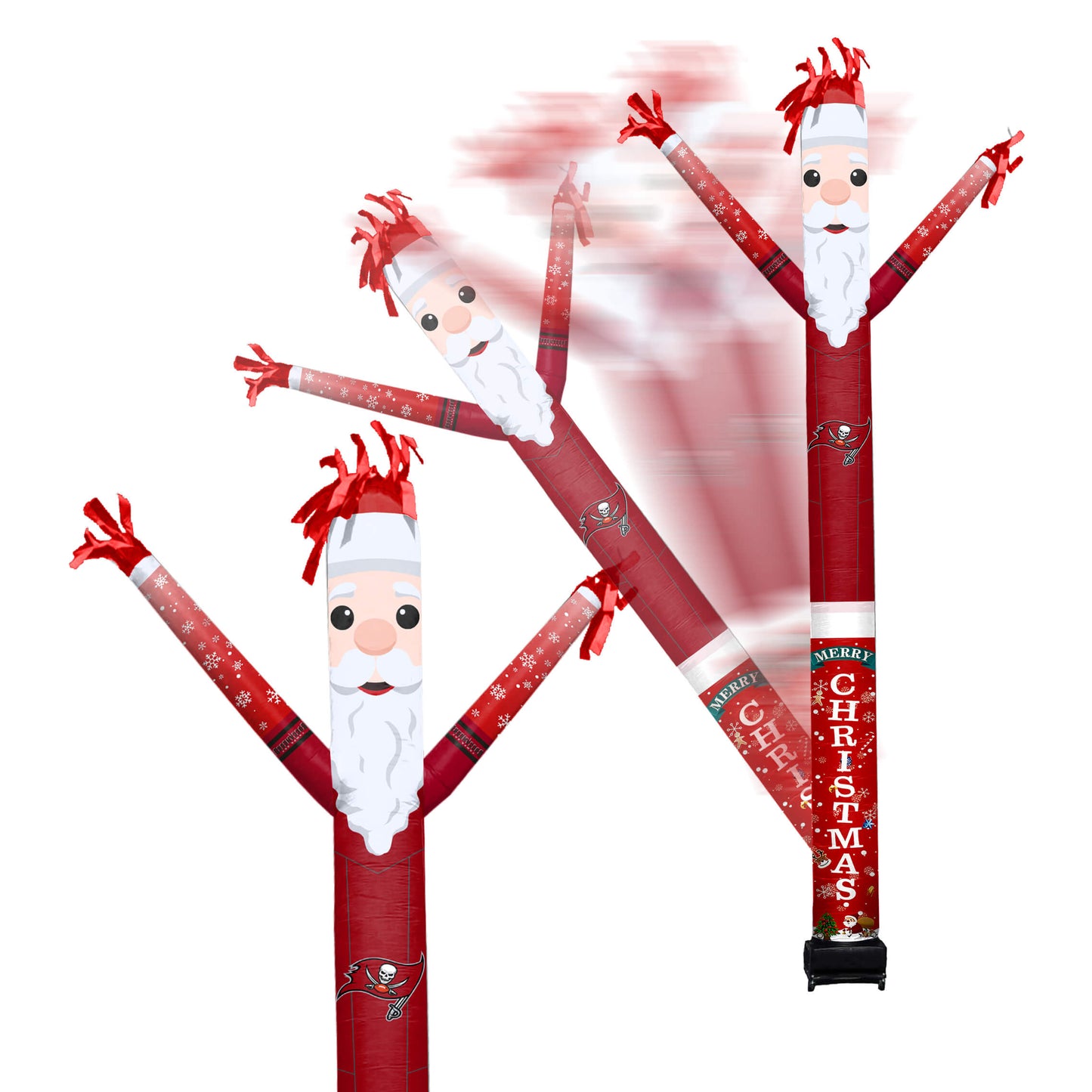 Tampa Bay Buccaneers Inflatable Festive Christmas Sports Fan Sleeve