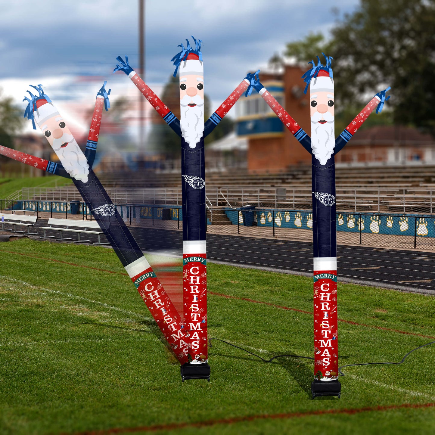 Tennessee Titans Inflatable Festive Christmas Sports Fan Sleeve