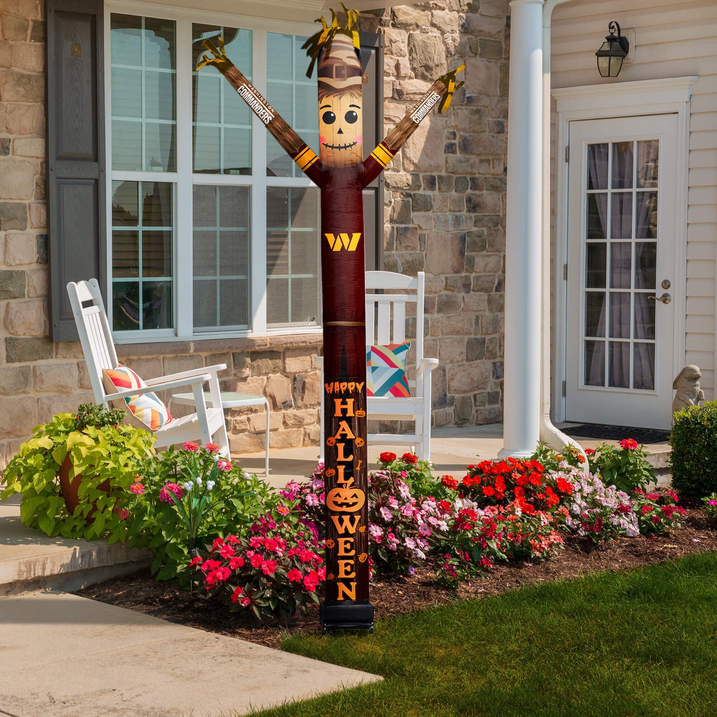 Washington Commanders Inflatable Festive Halloween Sports Fan Sleeve