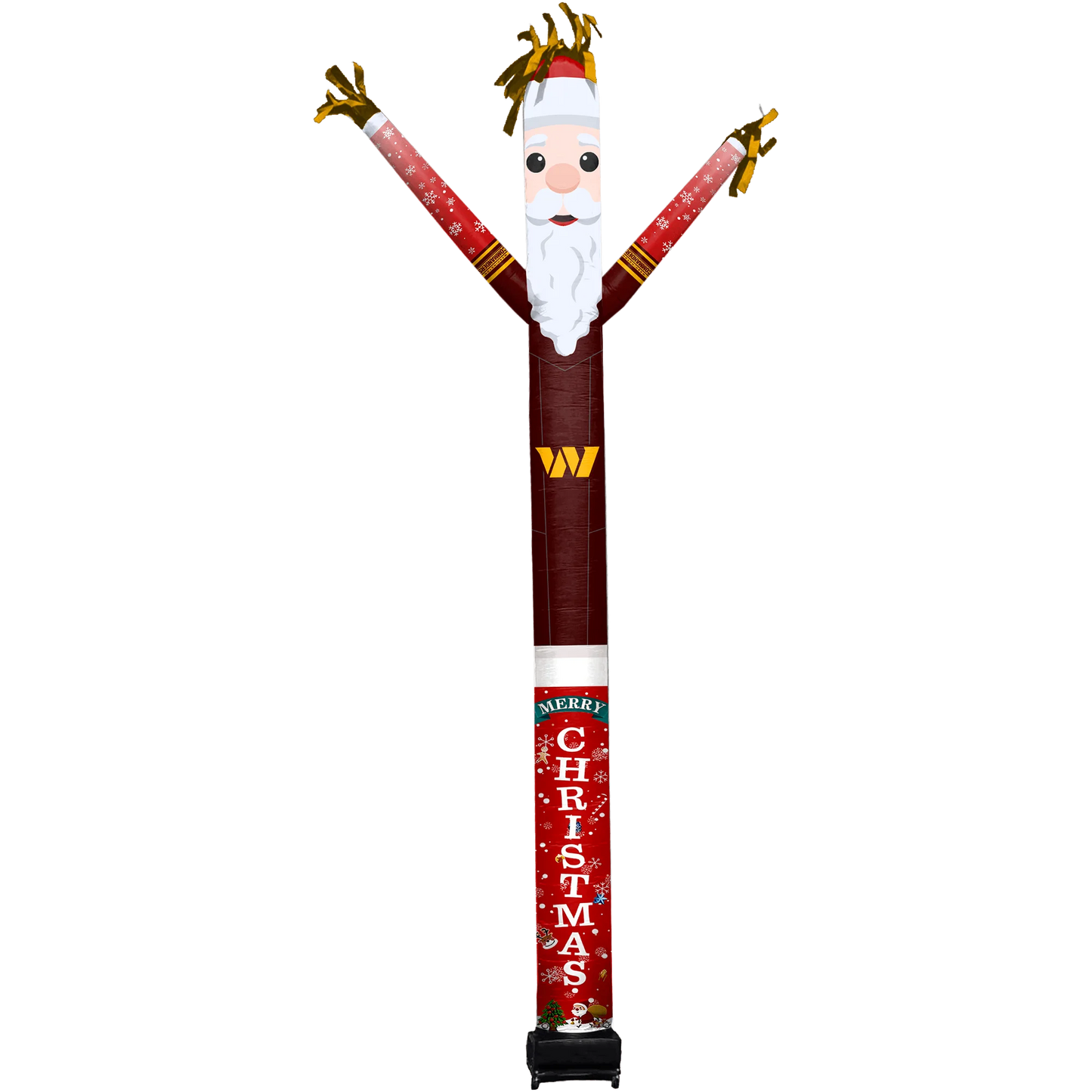 Washington Commanders Inflatable Festive Christmas Sports Fan Sleeve